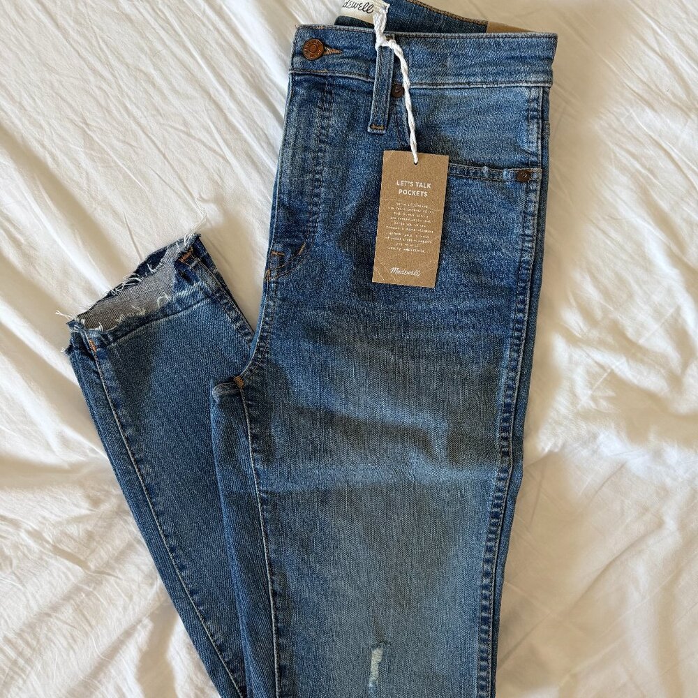 Madewell Curvy High-Rise Skinny Jeans: Drop Step-Hem Edition